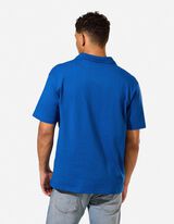 Poloshirt - Frontprint - hellblau