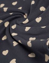 Pizsamafelső - Pamut - sötétszürke