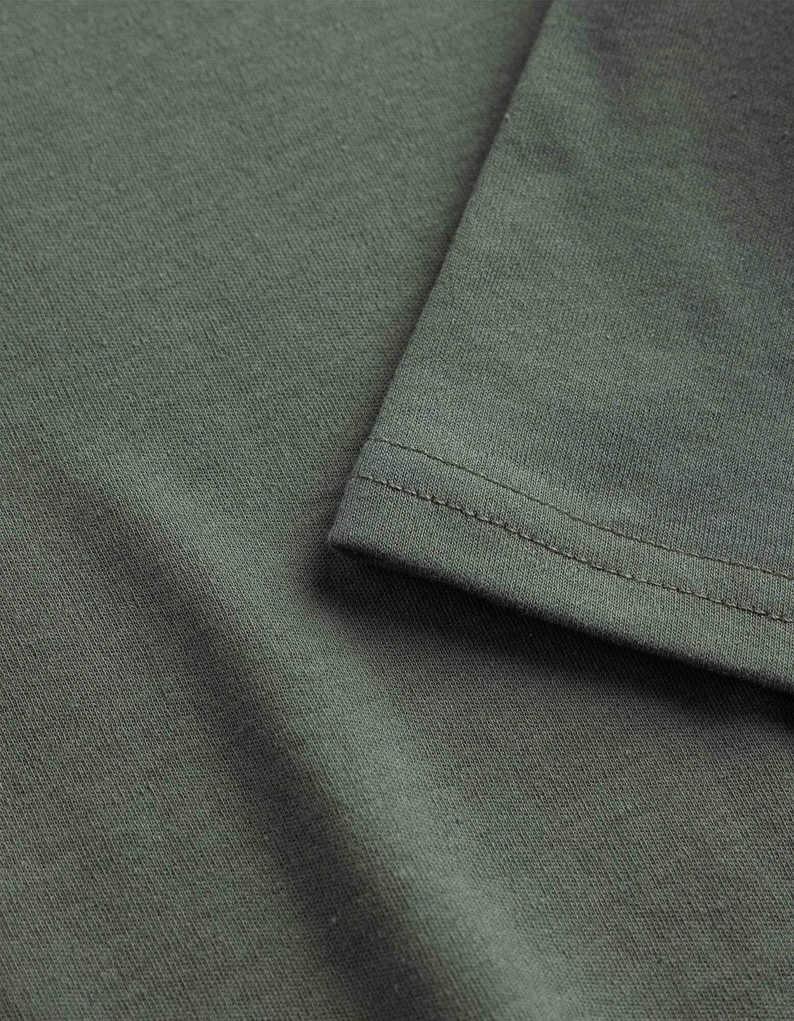 T-Shirt - Oversized Fit - Dunkelgr&uuml;n