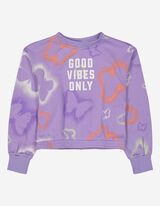 Sportska majica - Print s porukom - lila