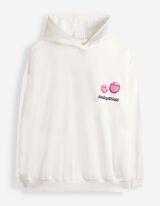 Hoodie - SmileyWorld&reg; - Off-White