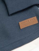 Maglia a manica lunga - Oversized Fit - blu scuro