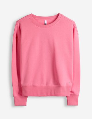 Mikina - Nadměrn&yacute; střih Oversized Fit - pink