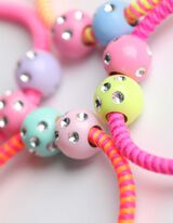 Haarsieraden - set van 8 - pink