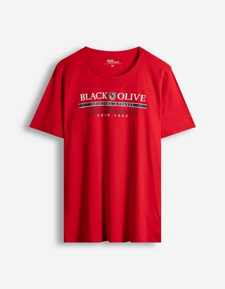 T-Shirt - Frontprint - rot