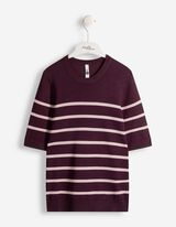 Pullover - Feinstrick - Lila