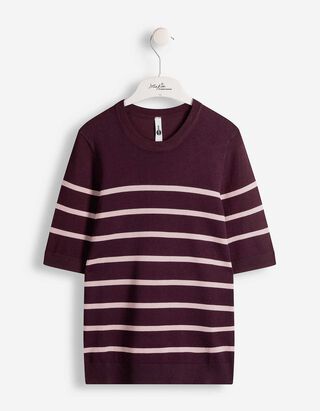 Pullover - Feinstrick - Lila