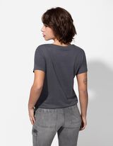 T-shirt - Sierkraaltjes - donkergrijs