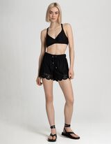 Zwembroek - Gerecycled polyester - zwart