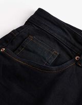 Basic Jeans - Straight Fit - dunkelblau