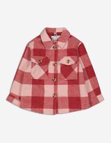 Giacca scamiciata - Oversized Fit - rosa