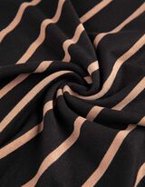 Gebreide jurk - LENZING™ ECOVERO™ - zwart