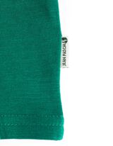 T-shirt - Taschina sul petto - verde scuro