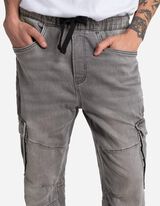 Cargobroek - Straight fit - grijs