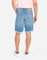 Džinsiniai &scaron;ortai - Užlenktas kra&scaron;tas - melynas