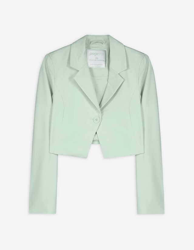 Blazer - corto - turchese