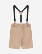 Short - Bretels - donkerbeige