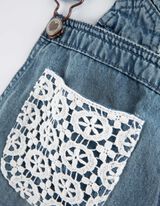 Kombinezonas-šortai - Reguliuojama apačia - sviesiai melynas