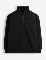 Troyer - Oversized Fit - Schwarz