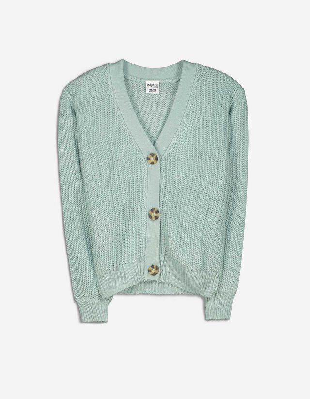 Cardigan - Grobstrick