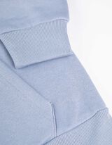 Sweatjacke - Kapuze - hellblau