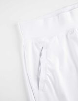 spodnie - dżersej - bialy