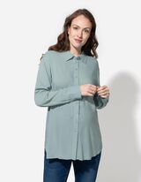 Srajčna bluza - Oblačila za nosečnice - zelena