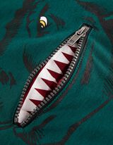 Felpa - Stampa - verde scuro