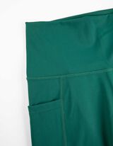 Leggings - Morbido al tatto - verde scuro