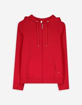 Veste molletonnée - Rouge