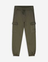 Cargohose - Sweat - dunkelgrün