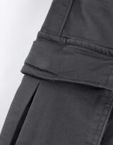 Cargohose - Relaxed Fit - dunkelgrau