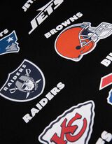 Pulover s kapuco - NFL - crna