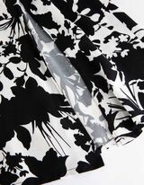 Fustă midi - Viscoză - Negru