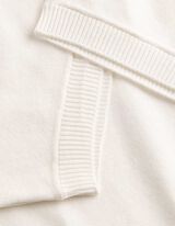 Pullover - Kurze &Auml;rmel - wei&szlig;