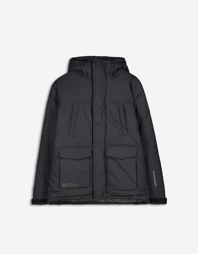 Giacca invernale - Tasche interne - nero