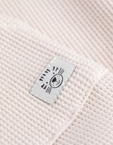 Set aus T-Shirt und Hose - Waffelstruktur - weiß