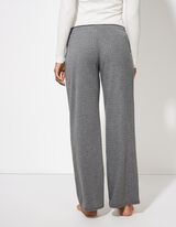 Pyjamahose - Strukturiertes Material - dunkelgrau