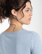 Trui - Viscosemix - lichtblauw