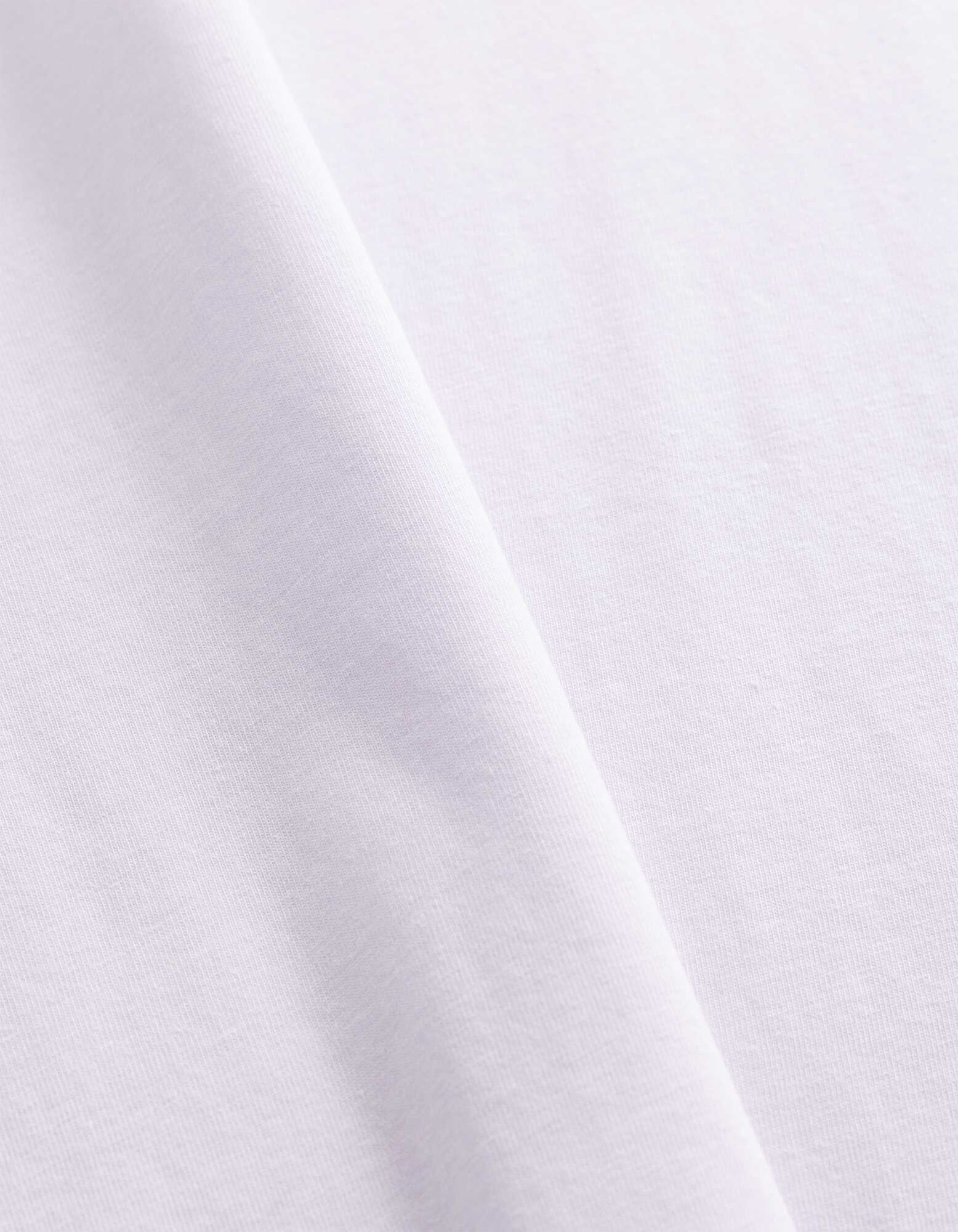 T-Shirt - Stretchanteil - Wei&szlig;
