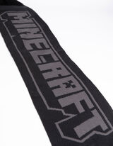 Set cappello, sciarpa e guanti - Minecraft - nero