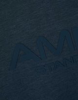 Mikina s kapucí - Nadměrný střih Oversized Fit - tmave modra