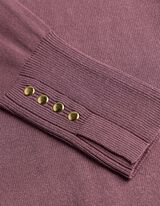 Strickpullover - einfarbig - lila