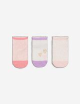Calze sneakers - Confezione da 3 pezzi - bianco