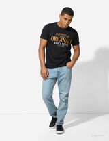 Tricou - Imprimeu - Gri inchis