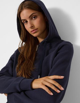 Sweatvest - Regular fit - Donkerblauw