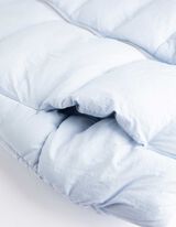 Steppweste - Stehkragen - blau