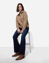 Farmernadrág - Szélesített szabás - sotetkek