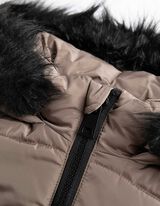 Parka - vetth&uuml;lgav - helepruun