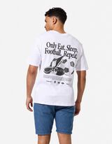 T-shirt - Dos imprim&eacute; - blanc